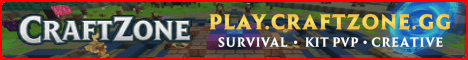 CraftZone.gg | Free VIP | US EU banner