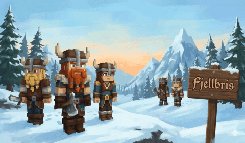 🌲 Fjellbris [Norsk, survival] 🌲 logo